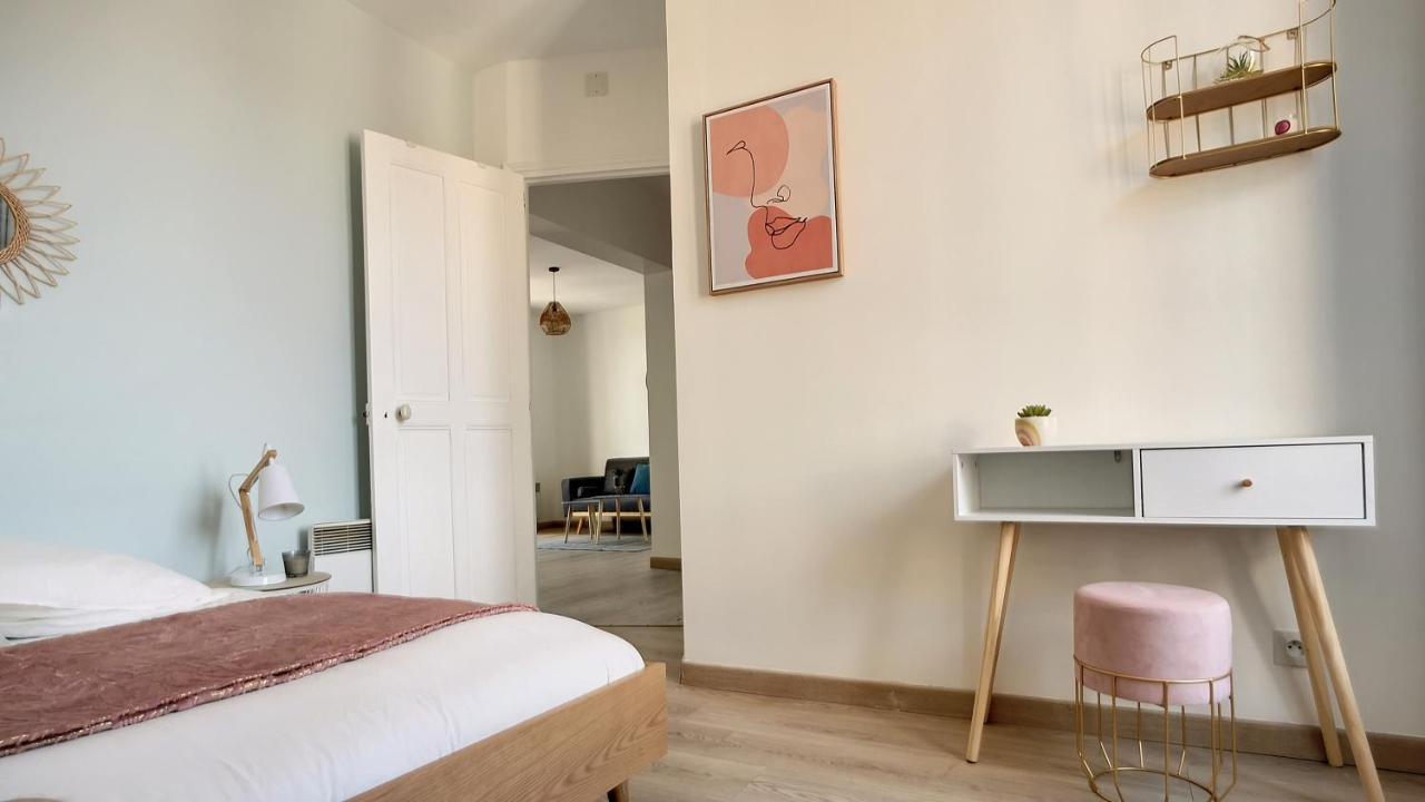 PROCHE Paris - GRAND APPART- 2 chambres - Wifi Groslay Extérieur photo