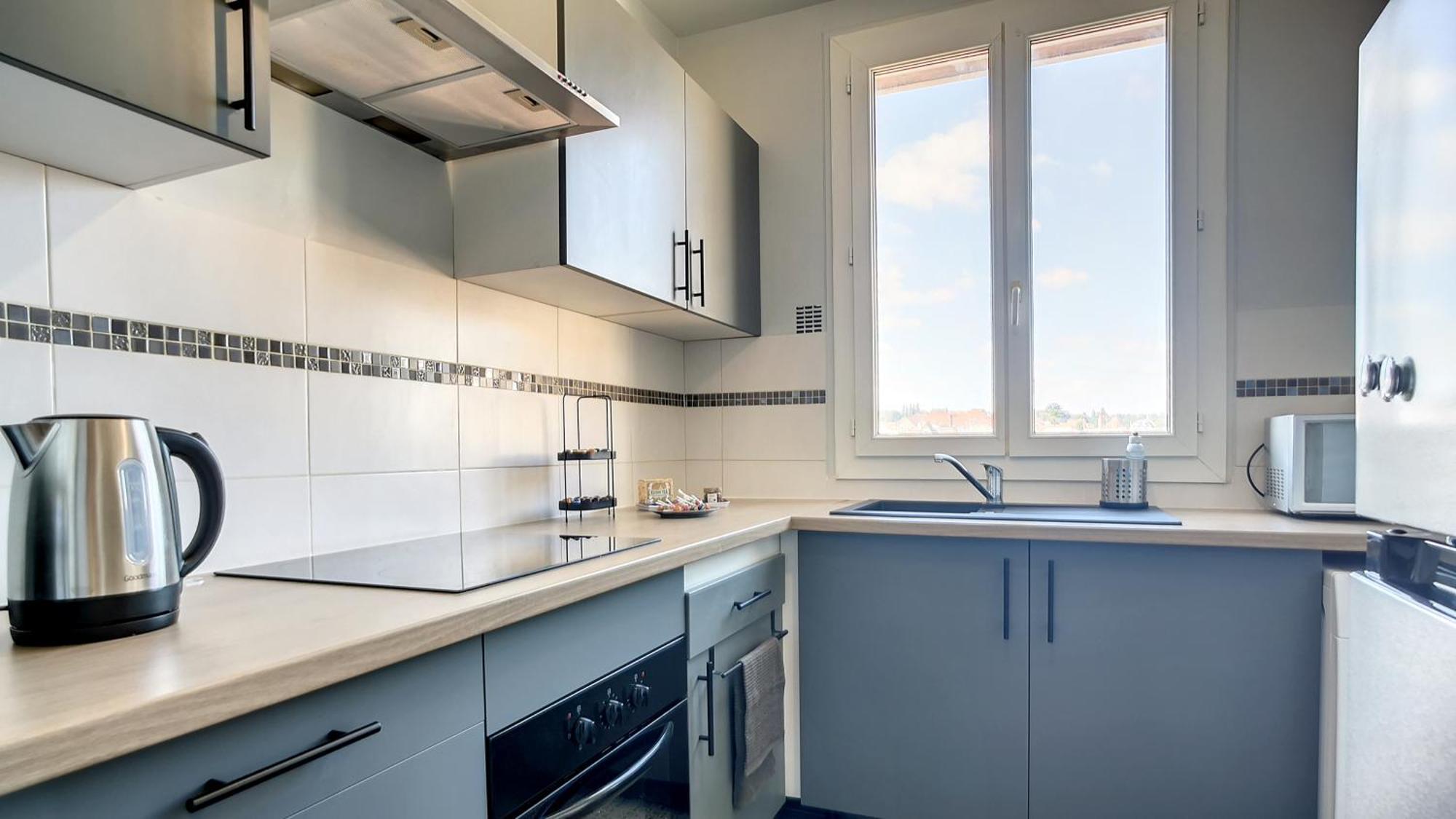 PROCHE Paris - GRAND APPART- 2 chambres - Wifi Groslay Extérieur photo