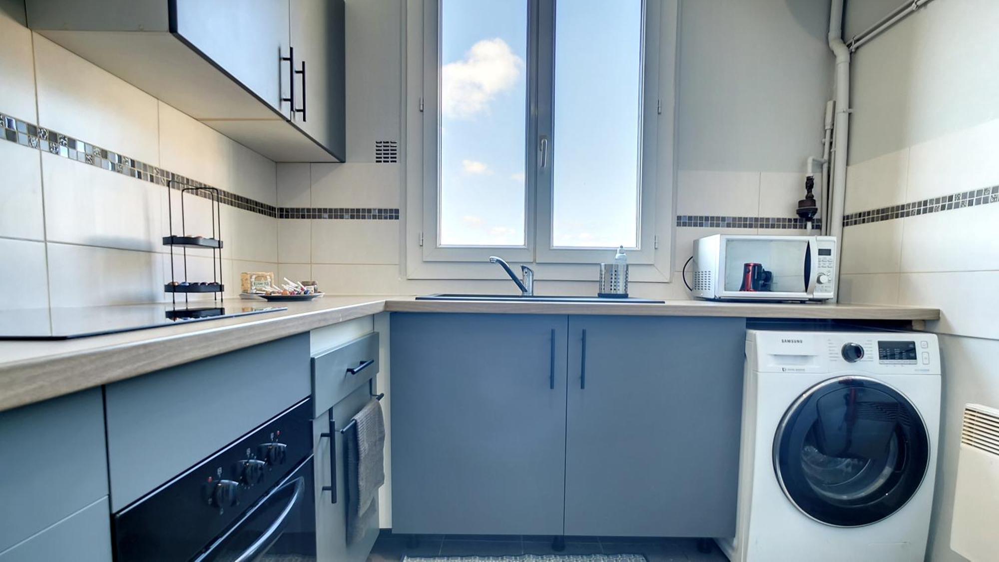 PROCHE Paris - GRAND APPART- 2 chambres - Wifi Groslay Extérieur photo